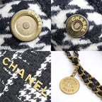 Chanel 22 Small Tweed BK GD Pouch Shoulder Bag — view 8