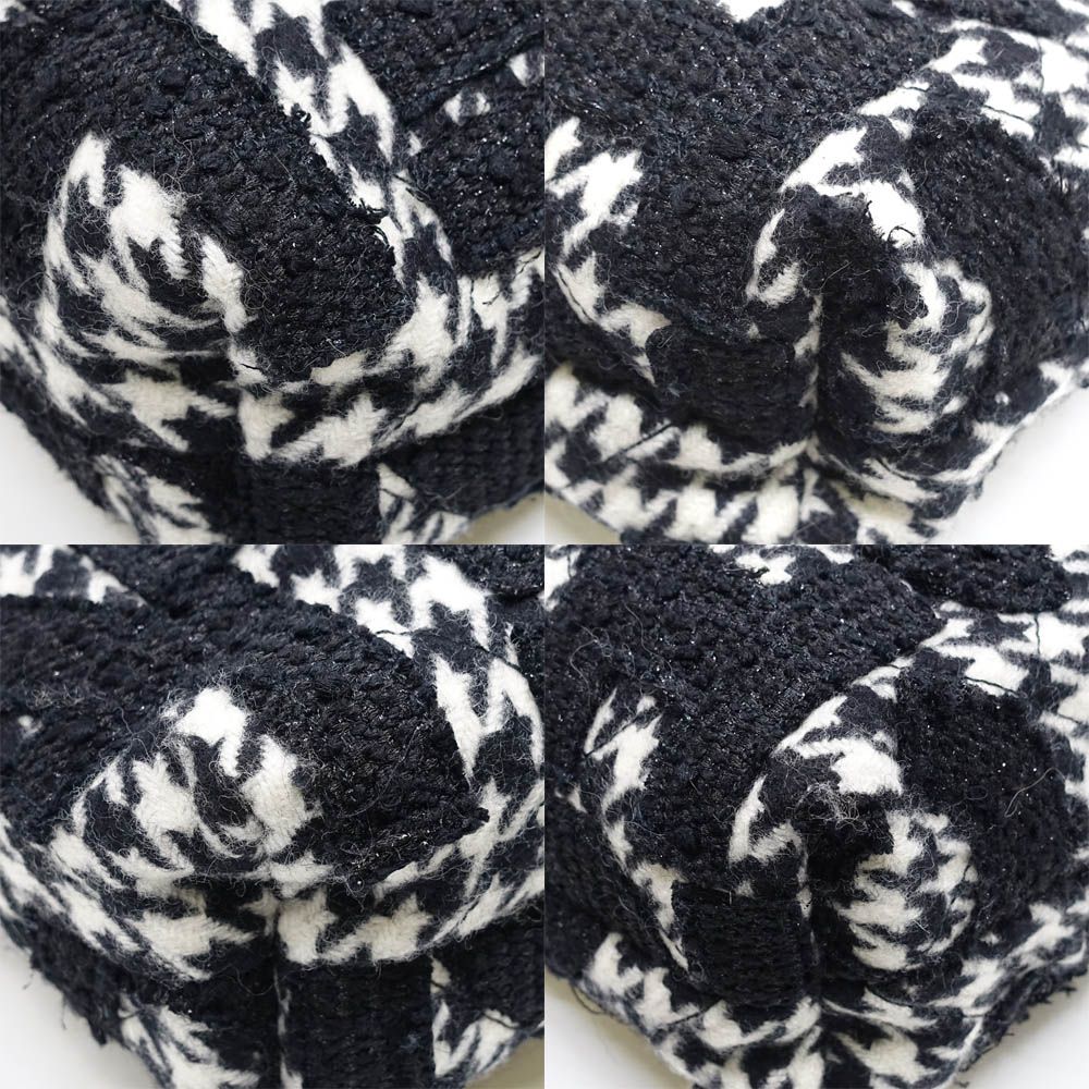 Chanel 22 Small Tweed BK GD Pouch Shoulder Bag — view 5