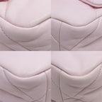Chanel 19 Dixneuf Lambskin Pink GD Silver Quilted Shoulder Bag — view 5