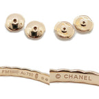 Chanel Coco Crush Collection Earrings Hoop 750 Pink Gold Beige 18K — view 7