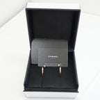 Chanel Coco Crush Collection Earrings Hoop 750 Pink Gold Beige 18K — view 8