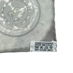 Hermes Petit Carre Scarf 45 Suifures Silk Gray Japanese Pattern — view 6