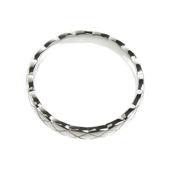 Chanel 18K White Gold Coco Crush Ring — view 4