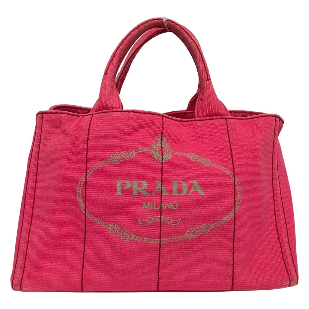 Prada Tote Bag Canapa Pink