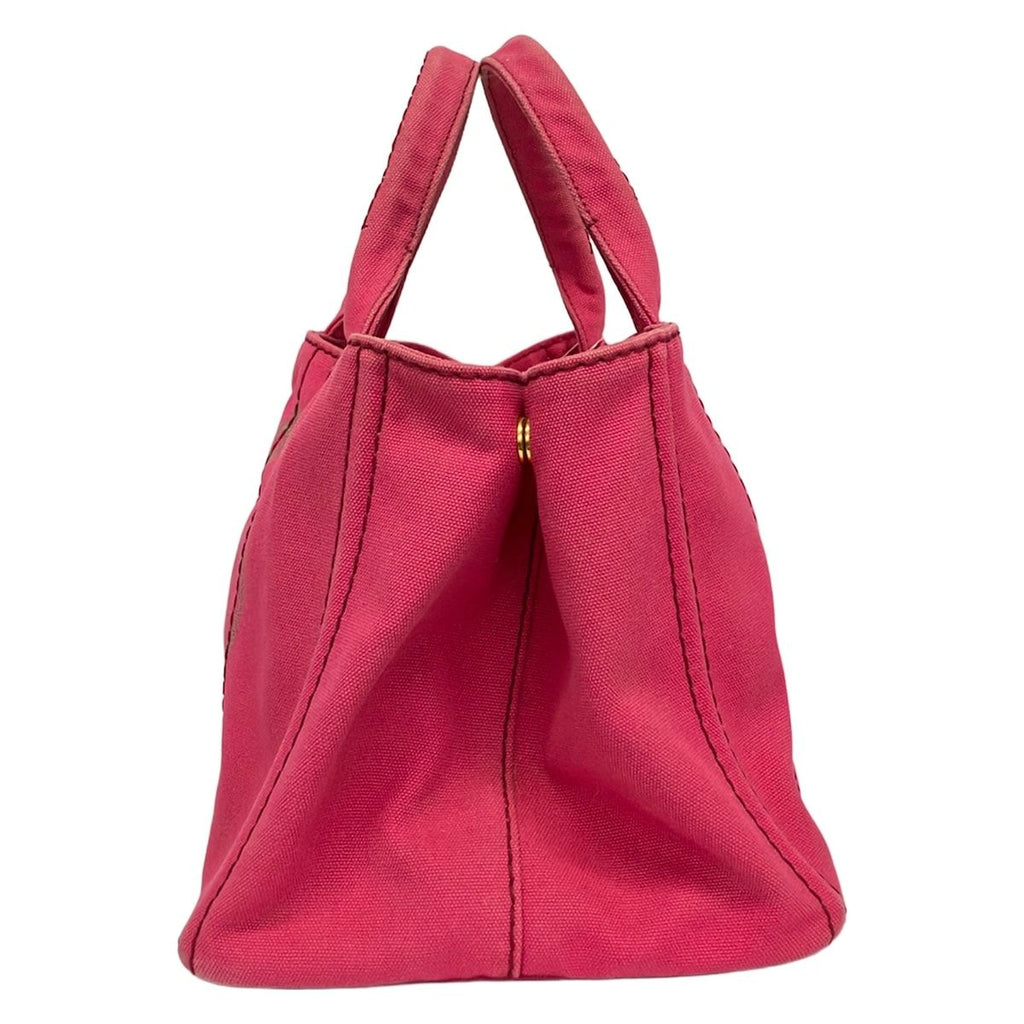Prada Tote Bag Canapa Pink — view 4
