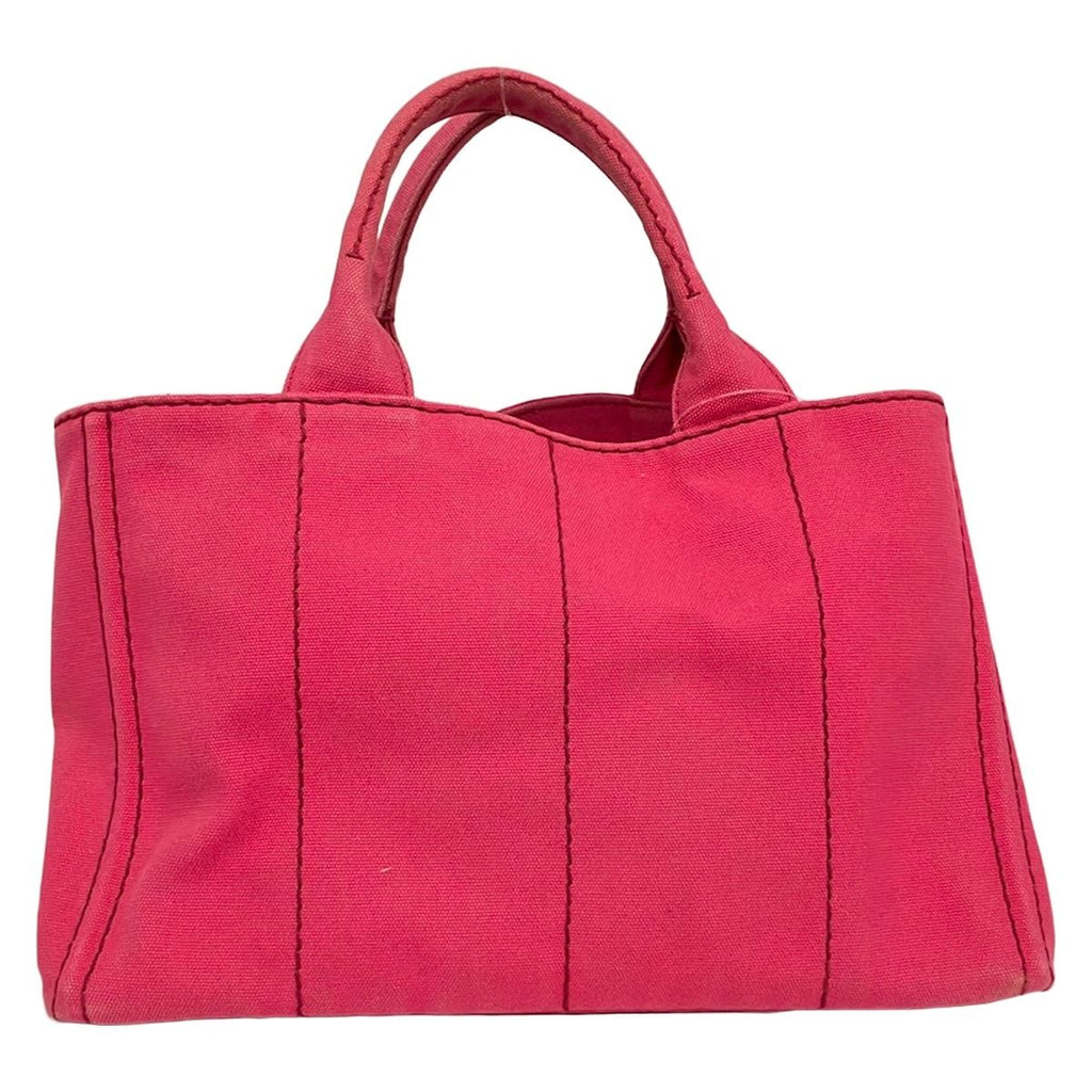 Prada Tote Bag Canapa Pink — view 3