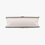 Gucci Sylvie White Leather Shoulder Bag — view 3