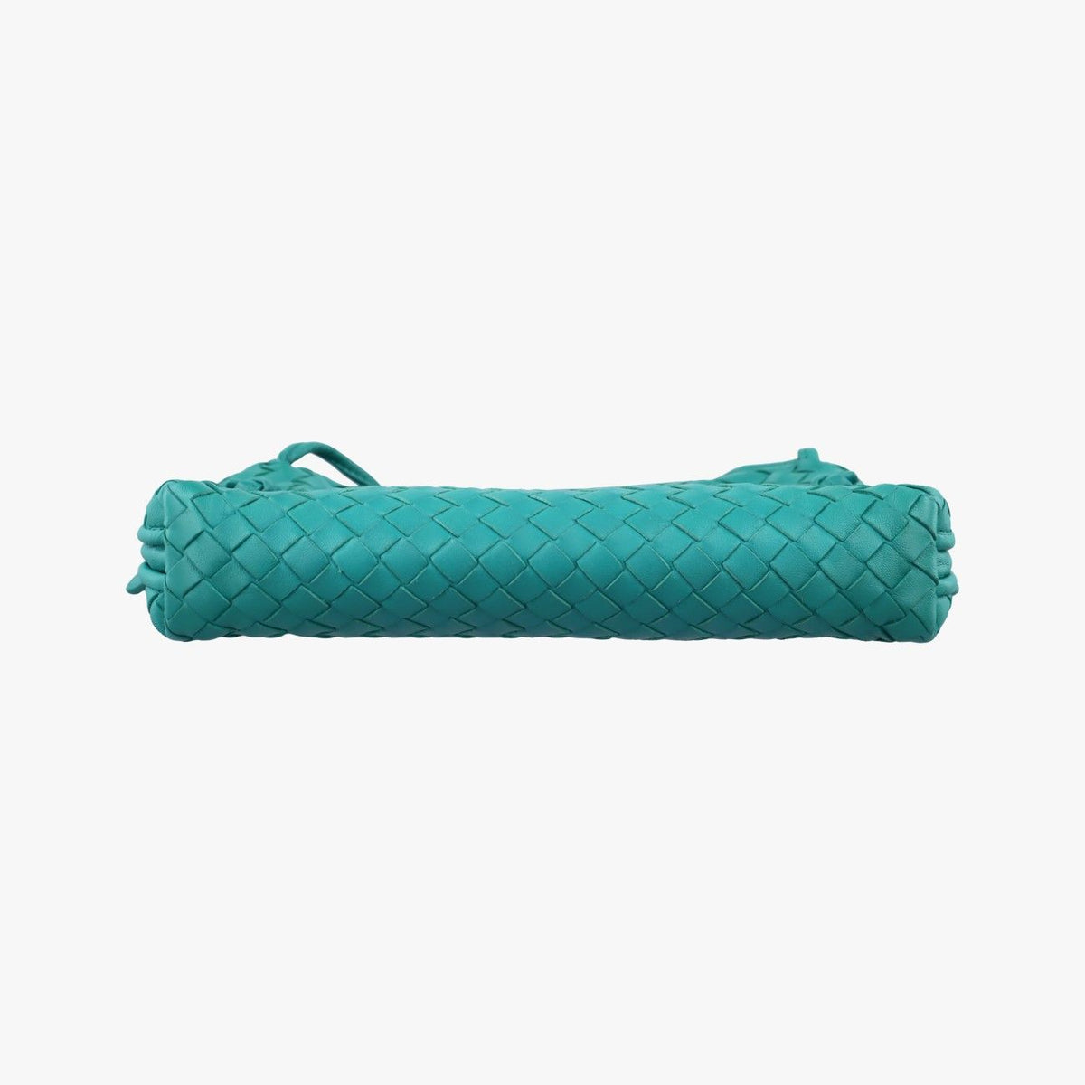Bottega Veneta Nodini Intrecciato Green Lambskin — view 3
