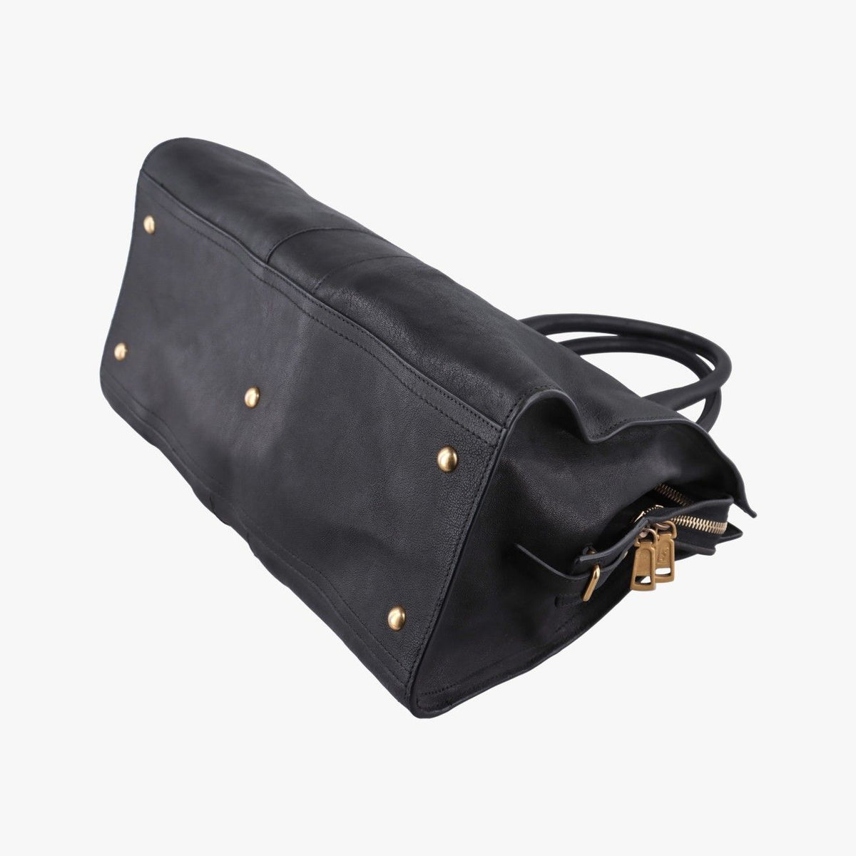 Saint Laurent Cabas Chic Black Leather — view 6