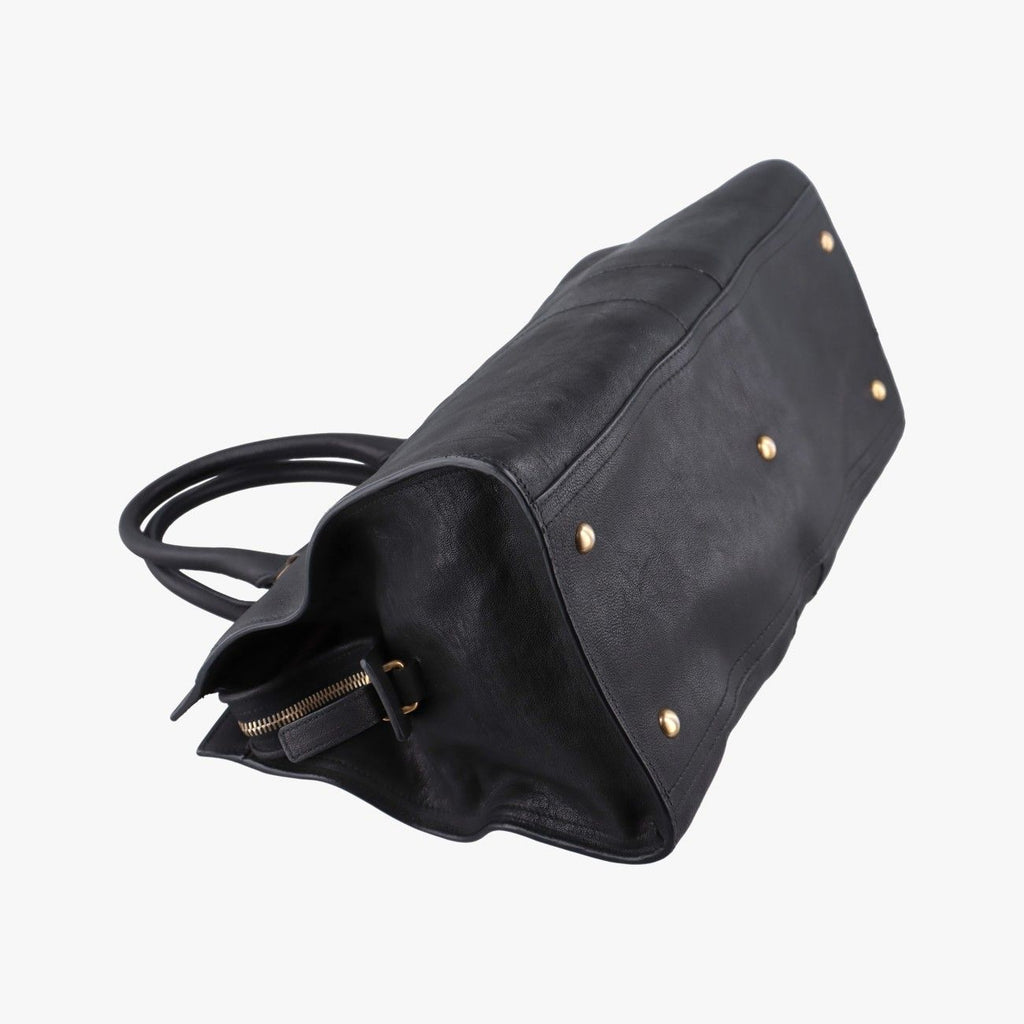 Saint Laurent Cabas Chic Black Leather — view 7