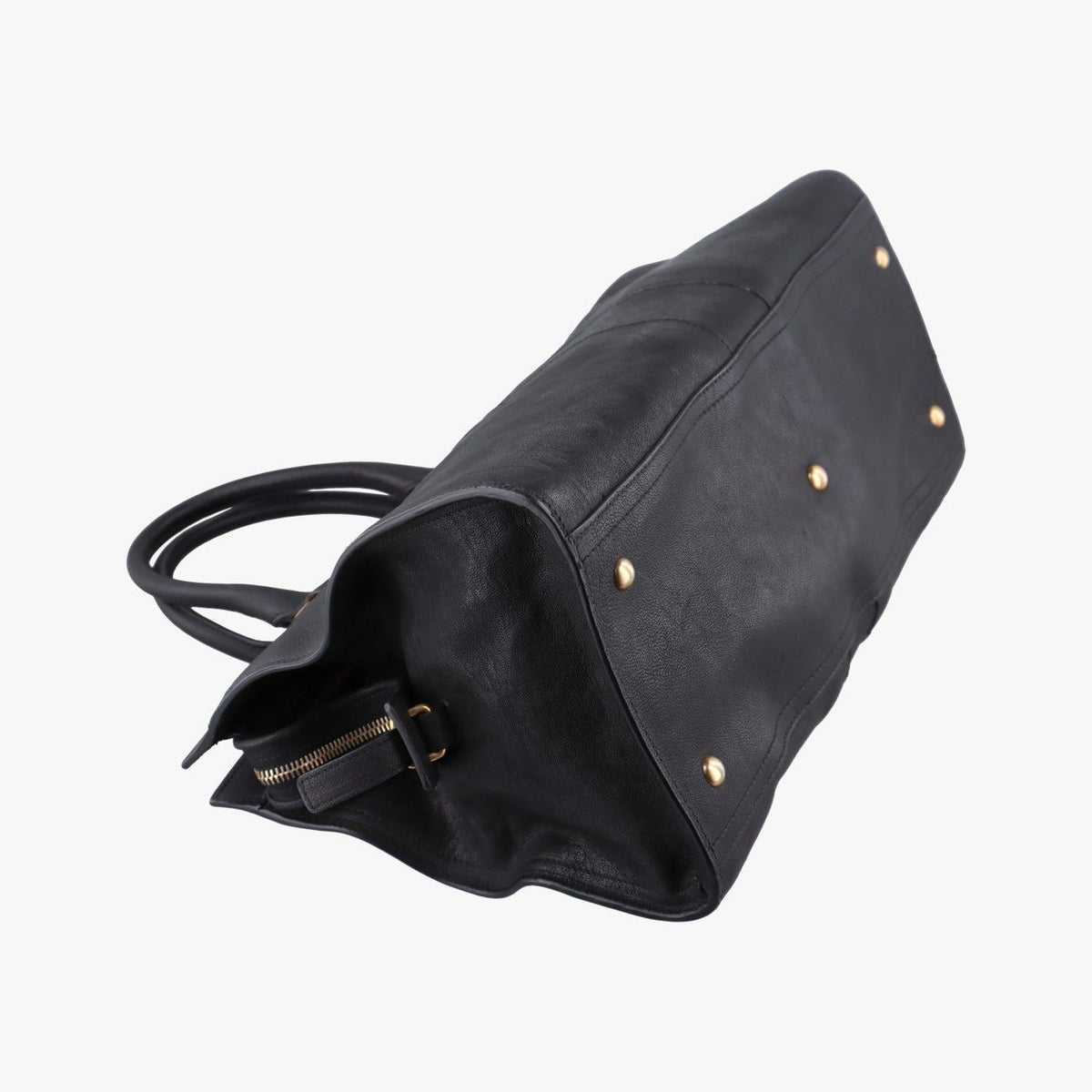 Saint Laurent Cabas Chic Black Leather — view 7