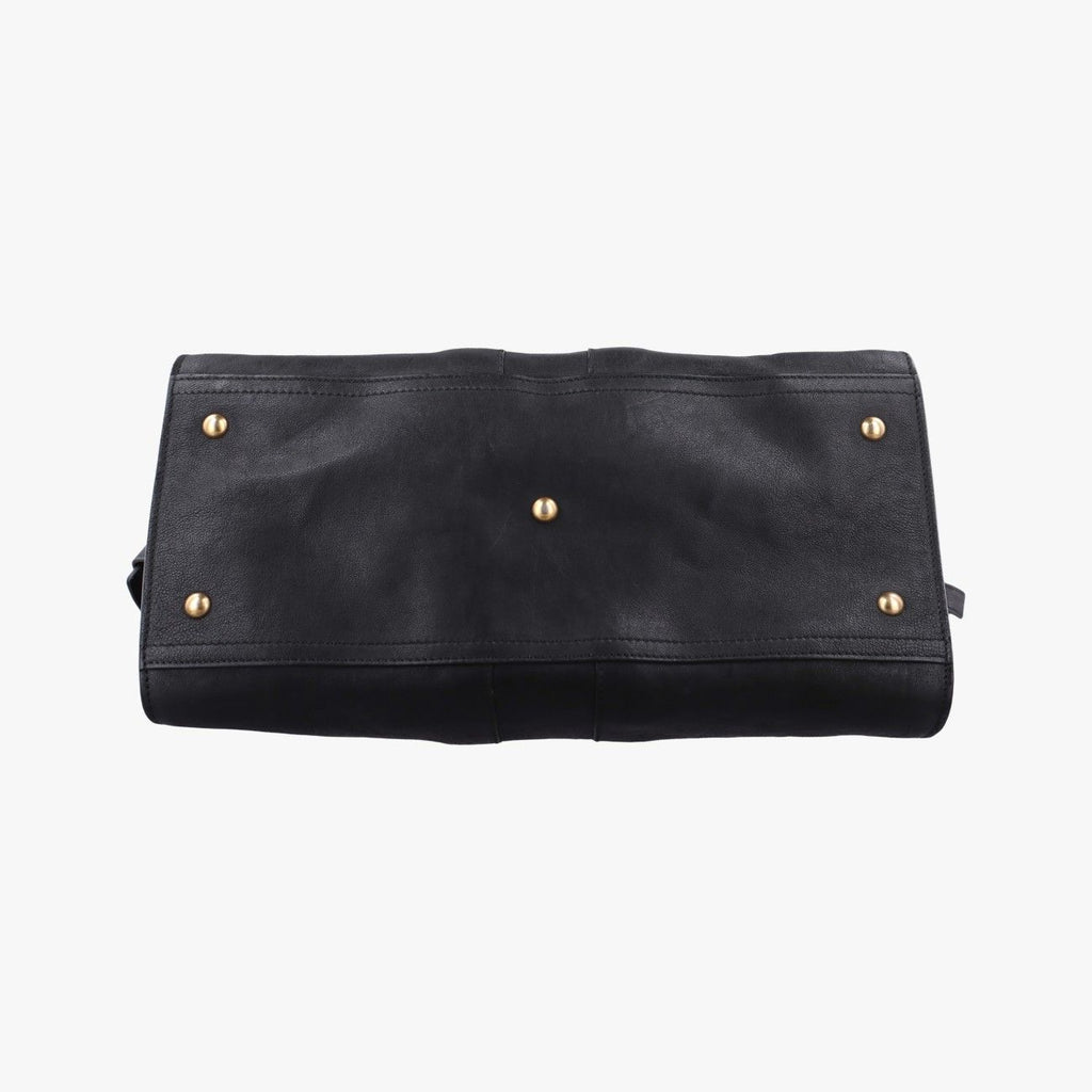 Saint Laurent Cabas Chic Black Leather — view 3