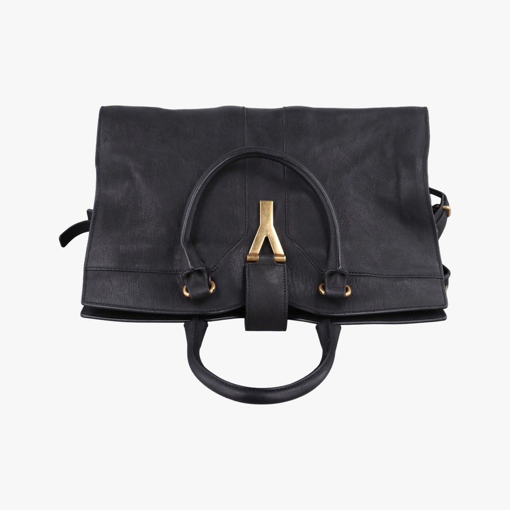 Saint Laurent Cabas Chic Black Leather — view 8