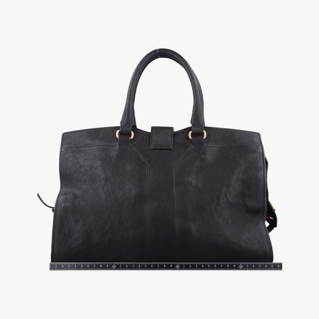 Saint Laurent Cabas Chic Black Leather — view 2