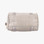 Fendi Zucchino Glitter Logo Pink Canvas — view 3