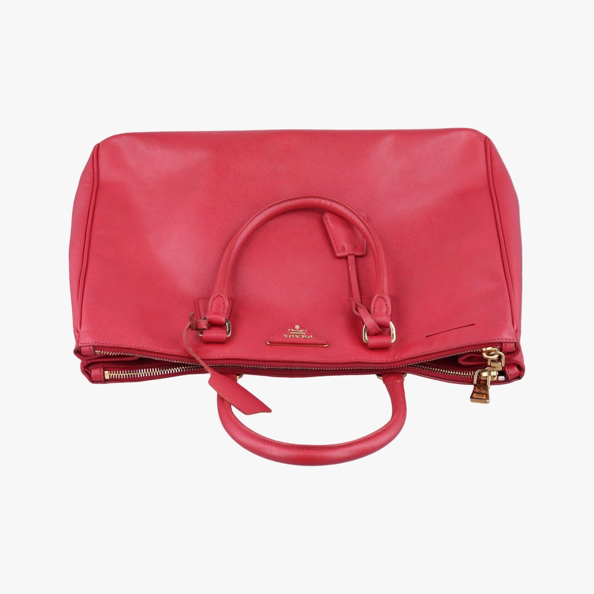 Prada Galleria Red Saffiano Leather 7 — view 8