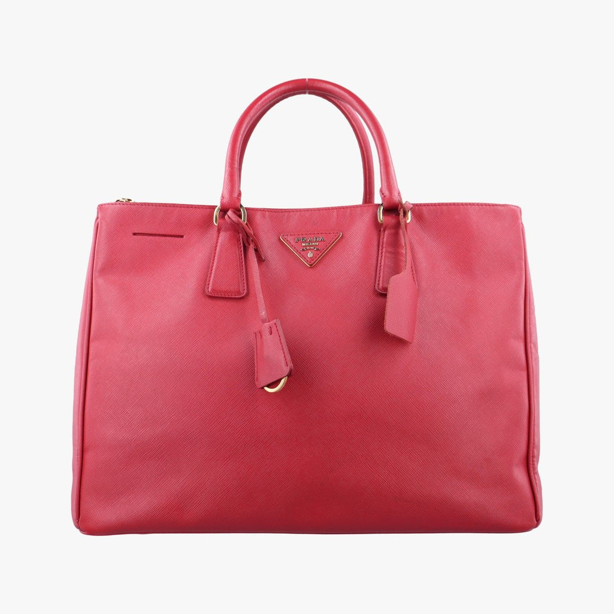 Prada Galleria Red Saffiano Leather 7