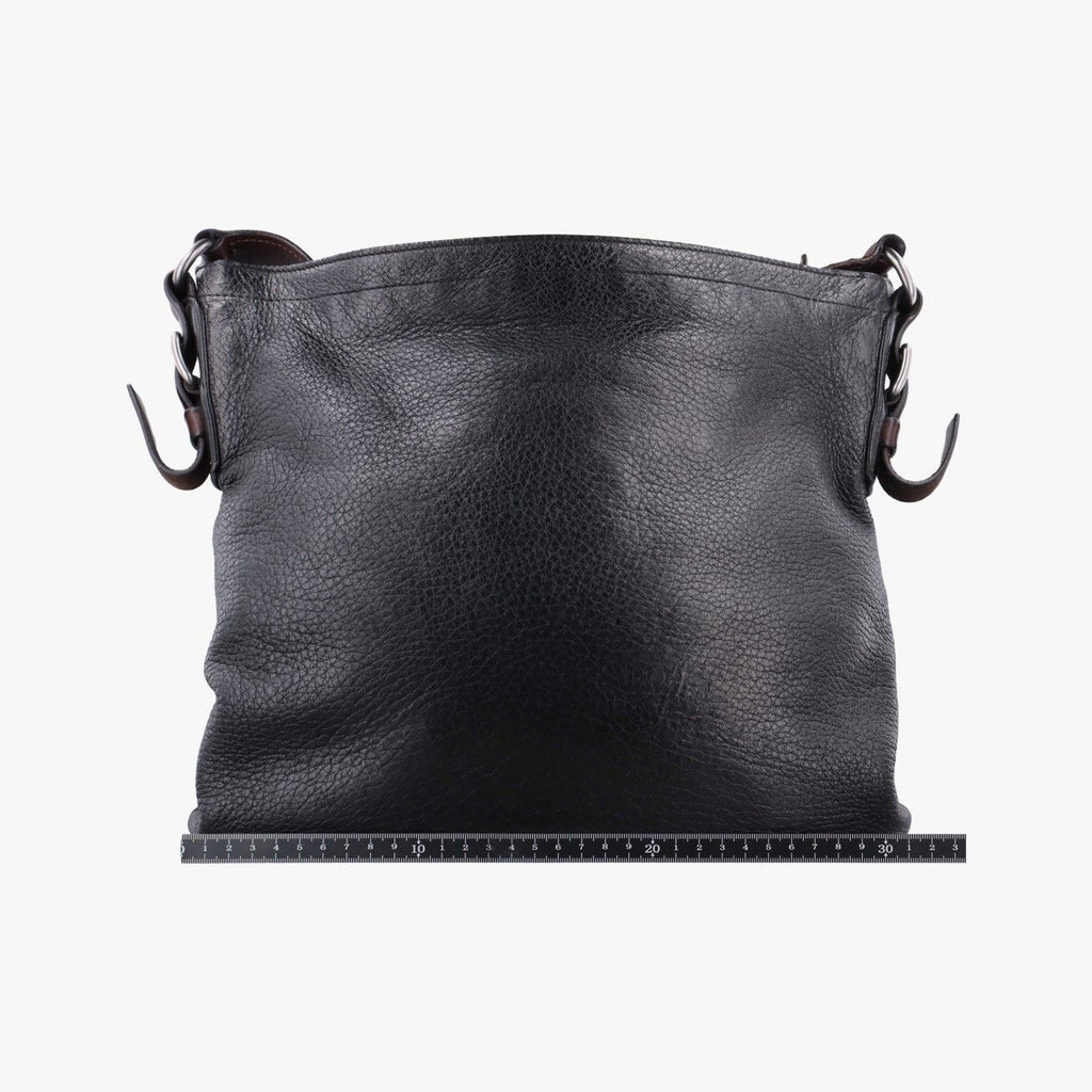 Prada Logo Black Leather 31 — view 2