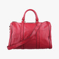 Gucci Sherry Line Red Leather