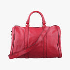 Gucci Sherry Line Red Leather