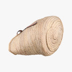 Loewe Basket Beige Brown Leather Raffia — view 7