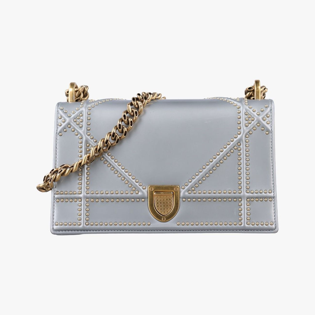 Dior Diorama Silver Patent