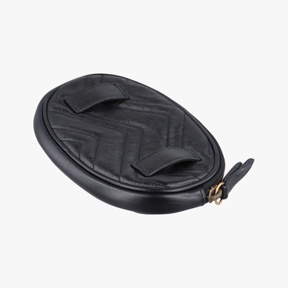 Gucci GG Marmont Black Leather Clutch — view 6