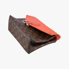 Louis Vuitton Saint Michel Monogram Brown Orange Canvas Epi — view 4