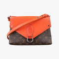 Louis Vuitton Saint Michel Monogram Brown Orange Canvas Epi