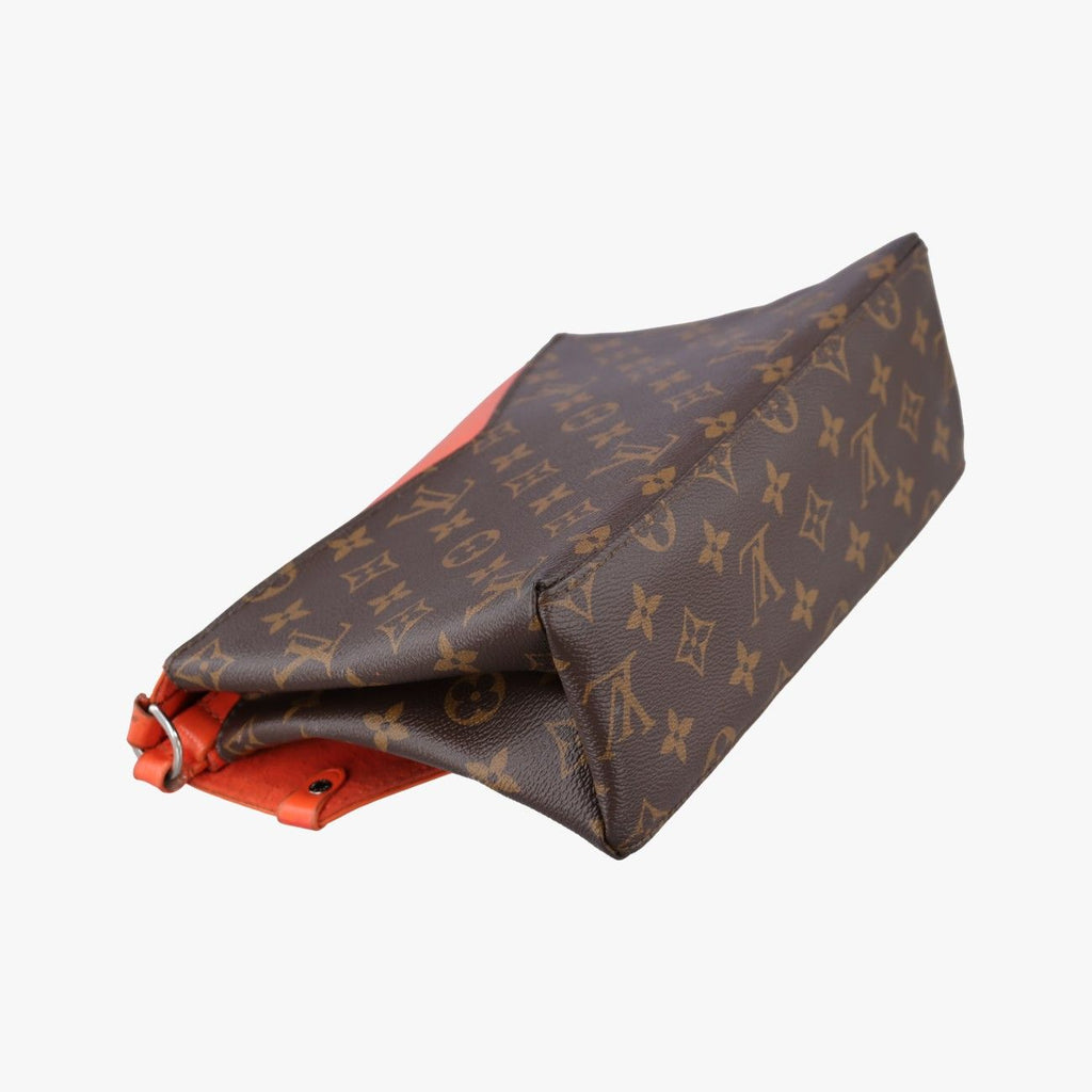 Louis Vuitton Saint Michel Monogram Brown Orange Canvas Epi — view 7