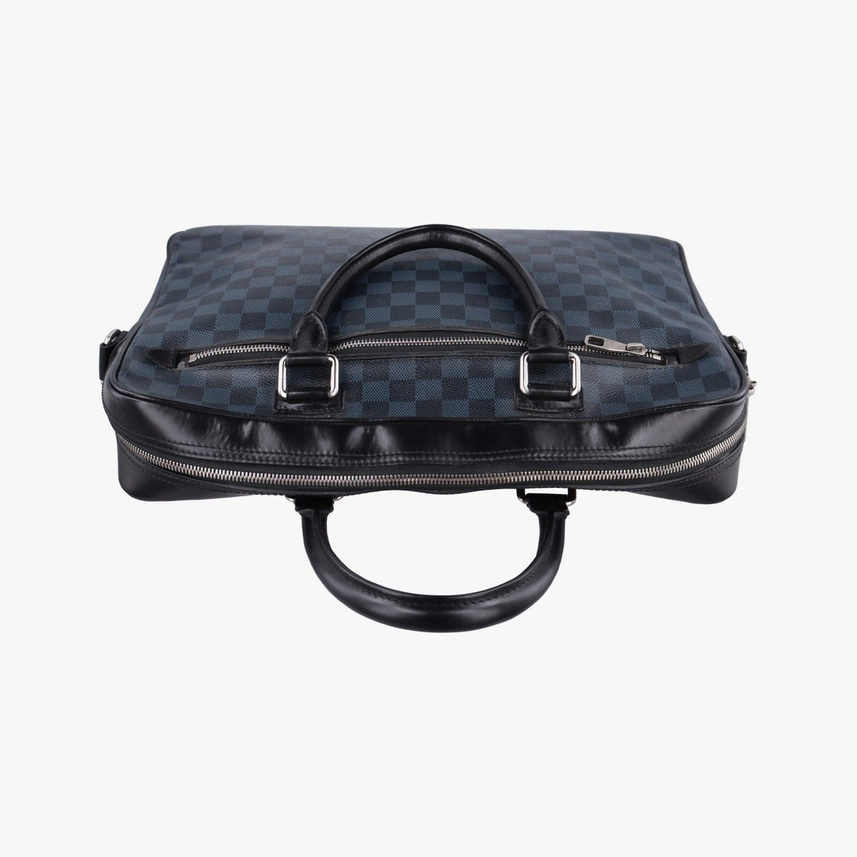 Louis Vuitton Porte Documents Business Cobalt Noir Damier Canvas — view 8