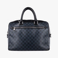 Louis Vuitton Porte Documents Business Cobalt Noir Damier Canvas
