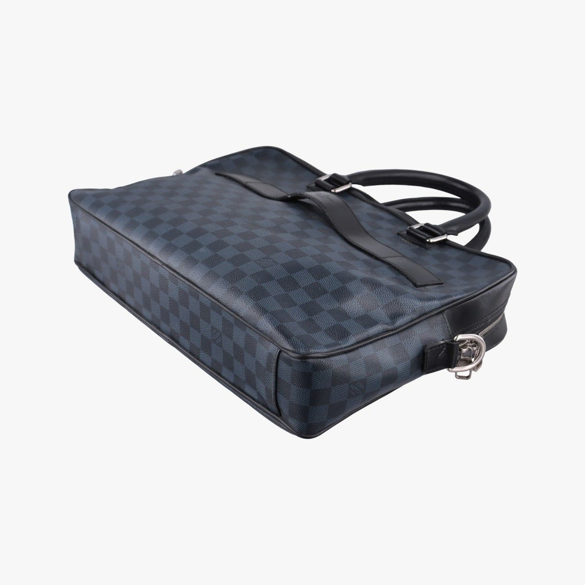 Louis Vuitton Porte Documents Business Cobalt Noir Damier Canvas — view 6
