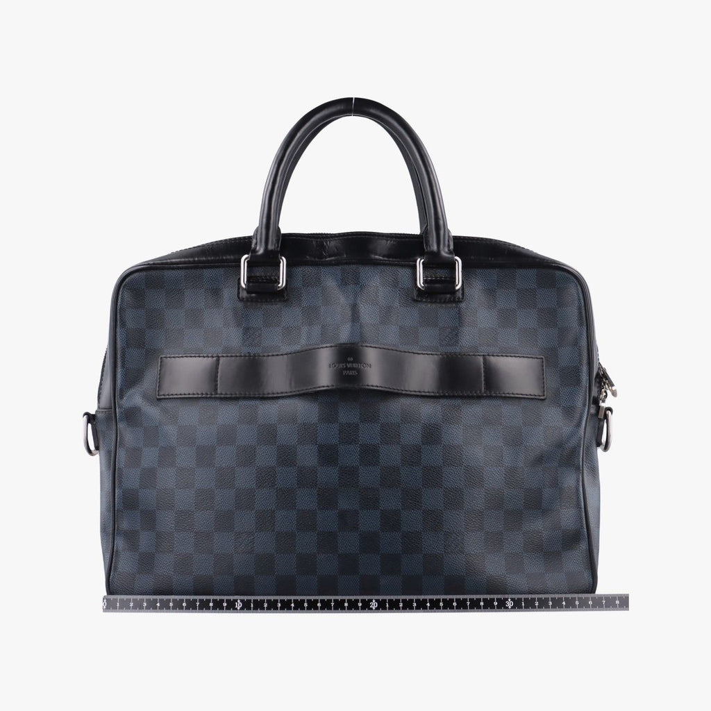 Louis Vuitton Porte Documents Business Cobalt Noir Damier Canvas — view 2