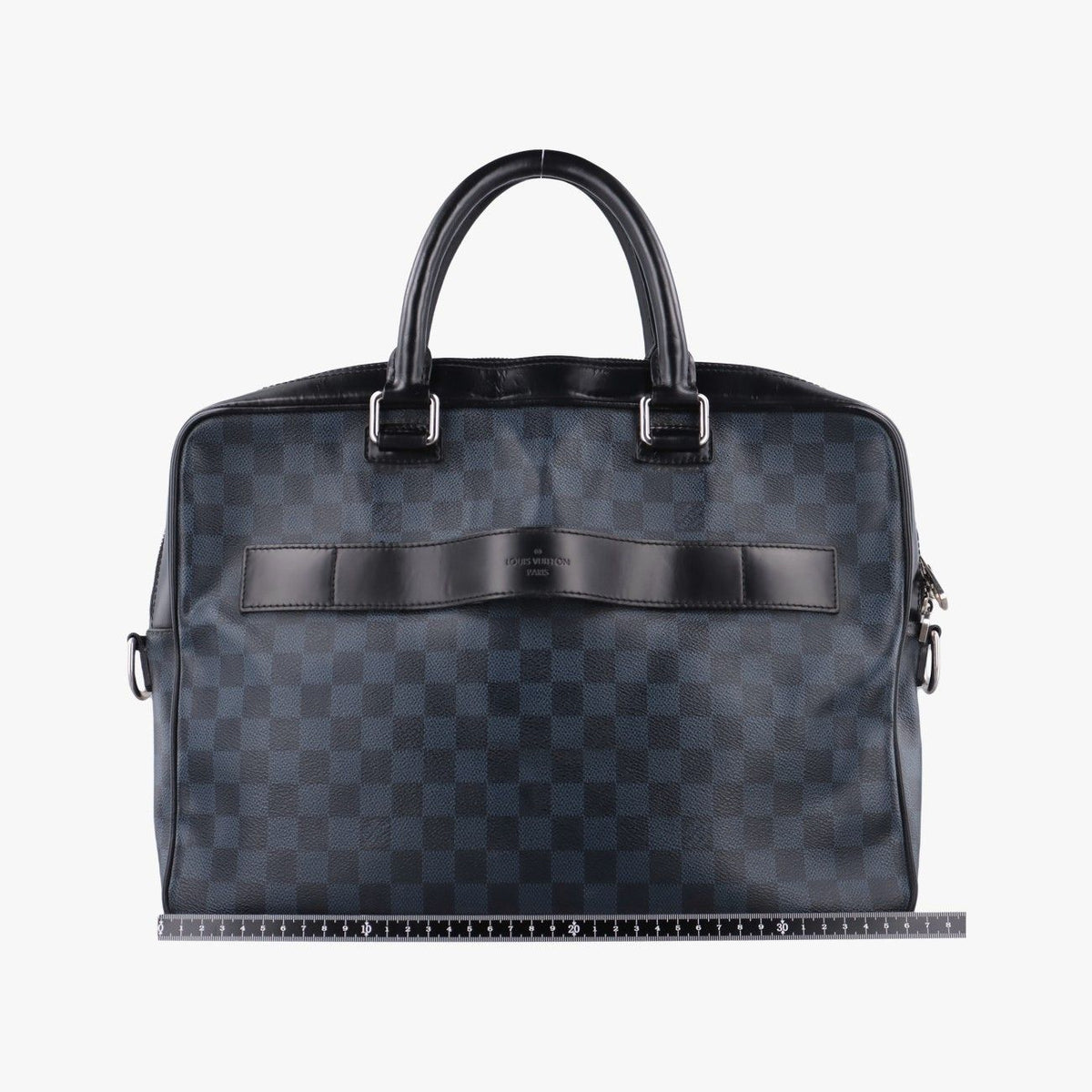 Louis Vuitton Porte Documents Business Cobalt Noir Damier Canvas — view 2