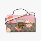 Gucci Padlock Beige Multicolor Leather