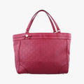 Gucci Guccissima Mayfair Rose Red Leather