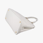 Prada Promenade White Saffiano Leather 7 — view 4