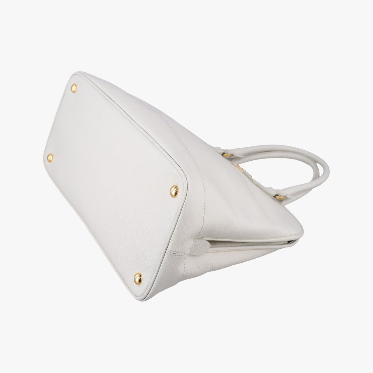 Prada Promenade White Saffiano Leather 7 — view 4