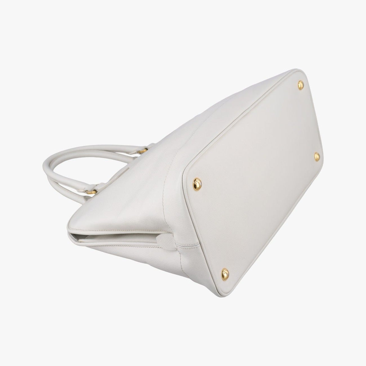 Prada Promenade White Saffiano Leather 7 — view 7