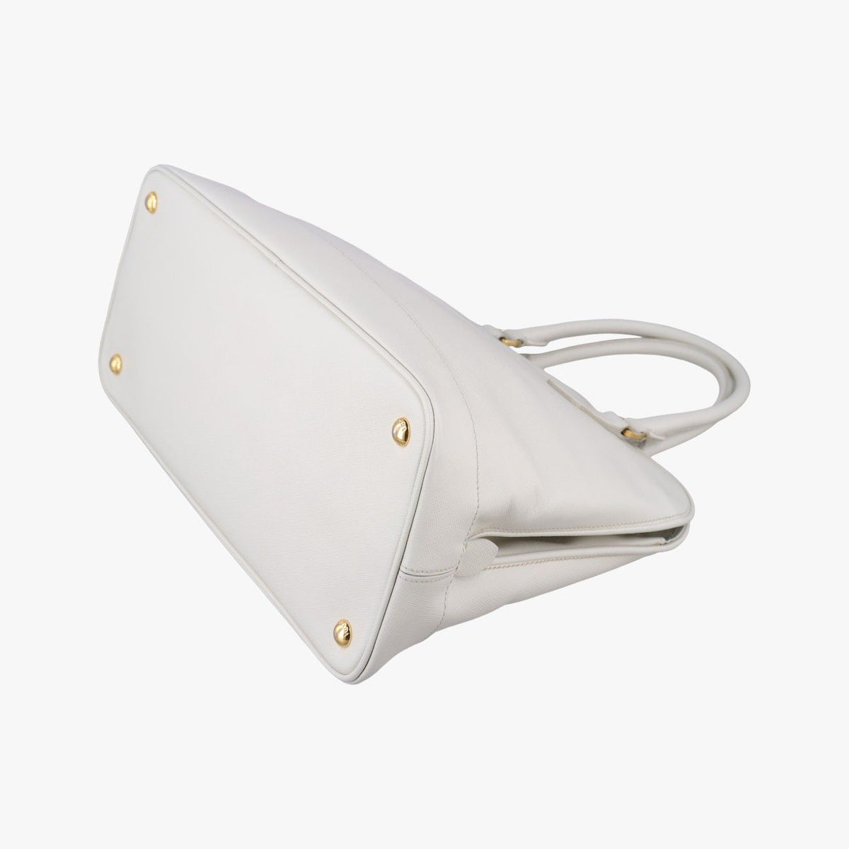 Prada Promenade White Saffiano Leather 7 — view 6