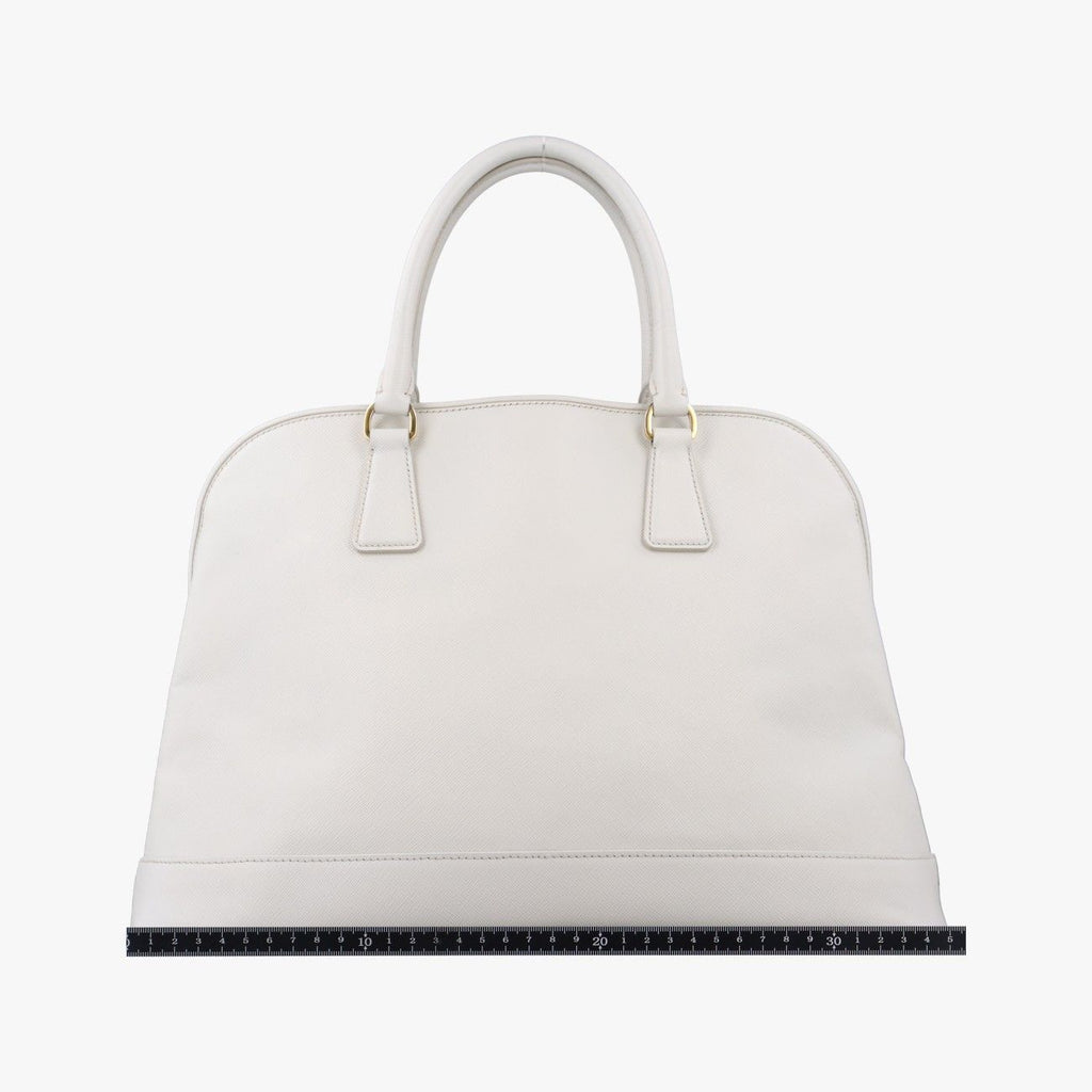 Prada Promenade White Saffiano Leather 7 — view 2