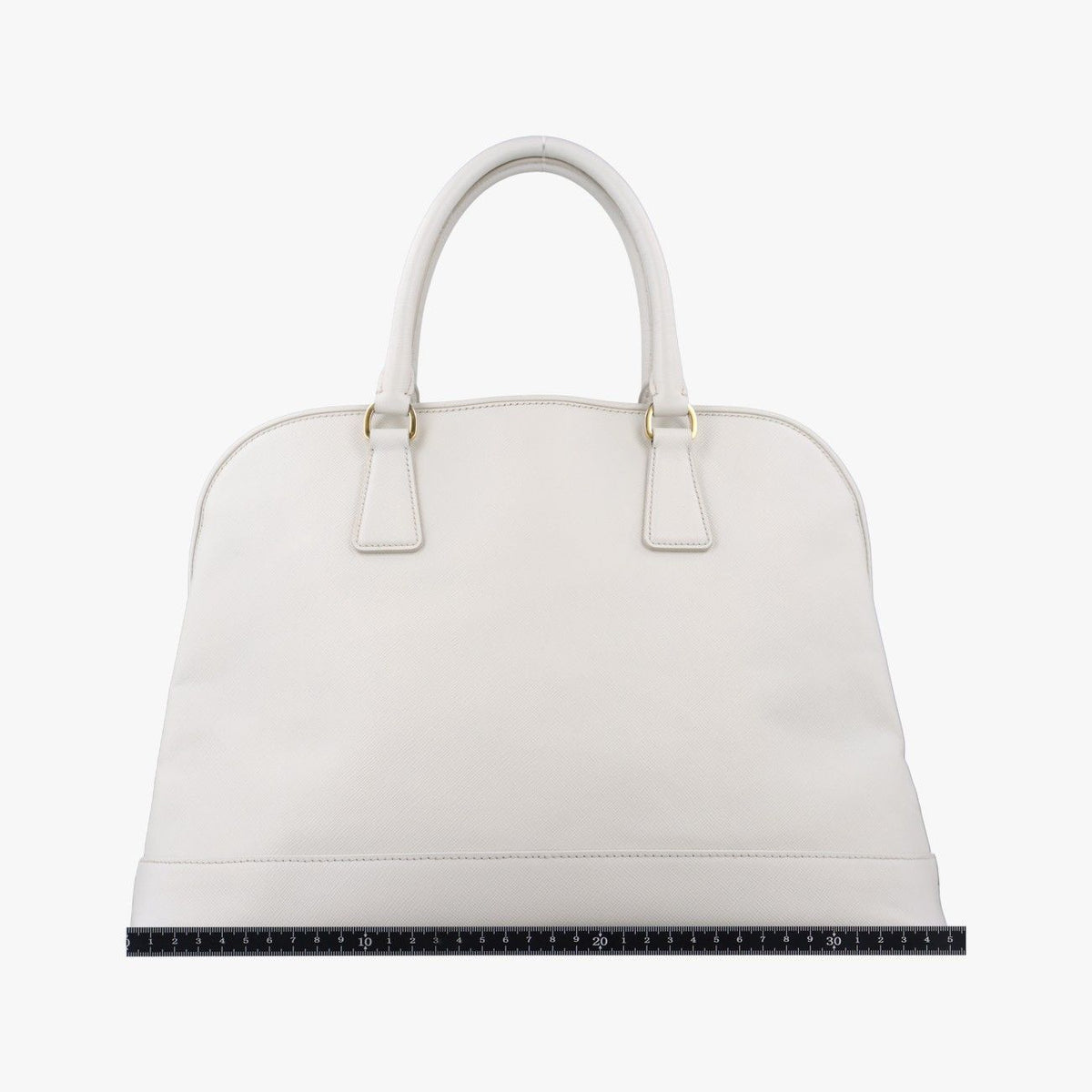 Prada Promenade White Saffiano Leather 7 — view 2