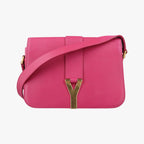 Saint Laurent Y-line Rose Red Leather