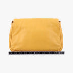 Fendi Star Pochette Yellow Leather — view 2