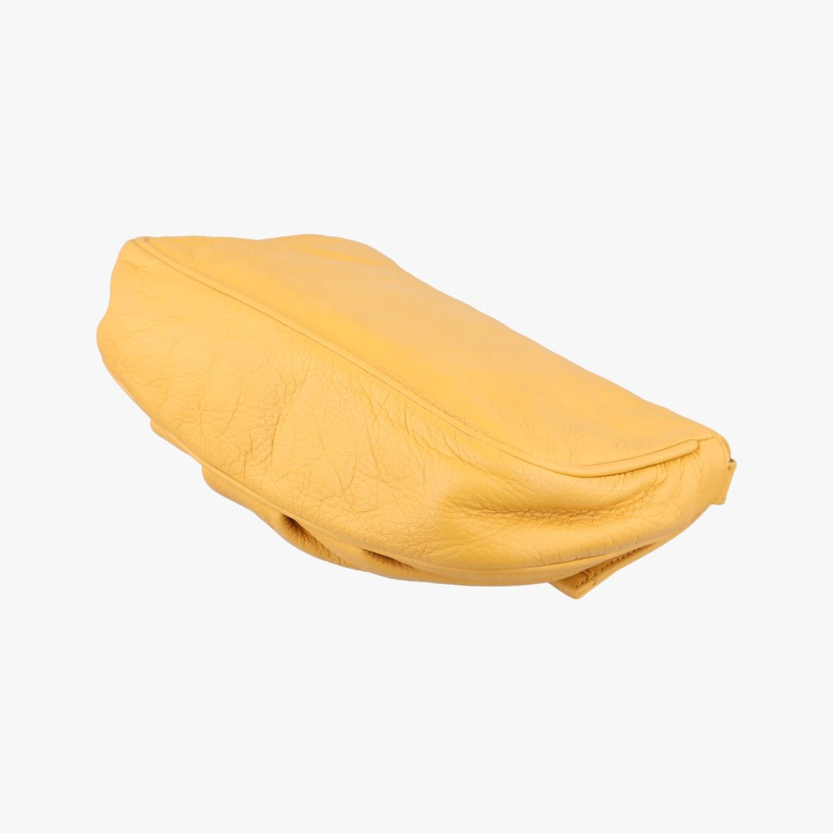 Fendi Star Pochette Yellow Leather — view 6