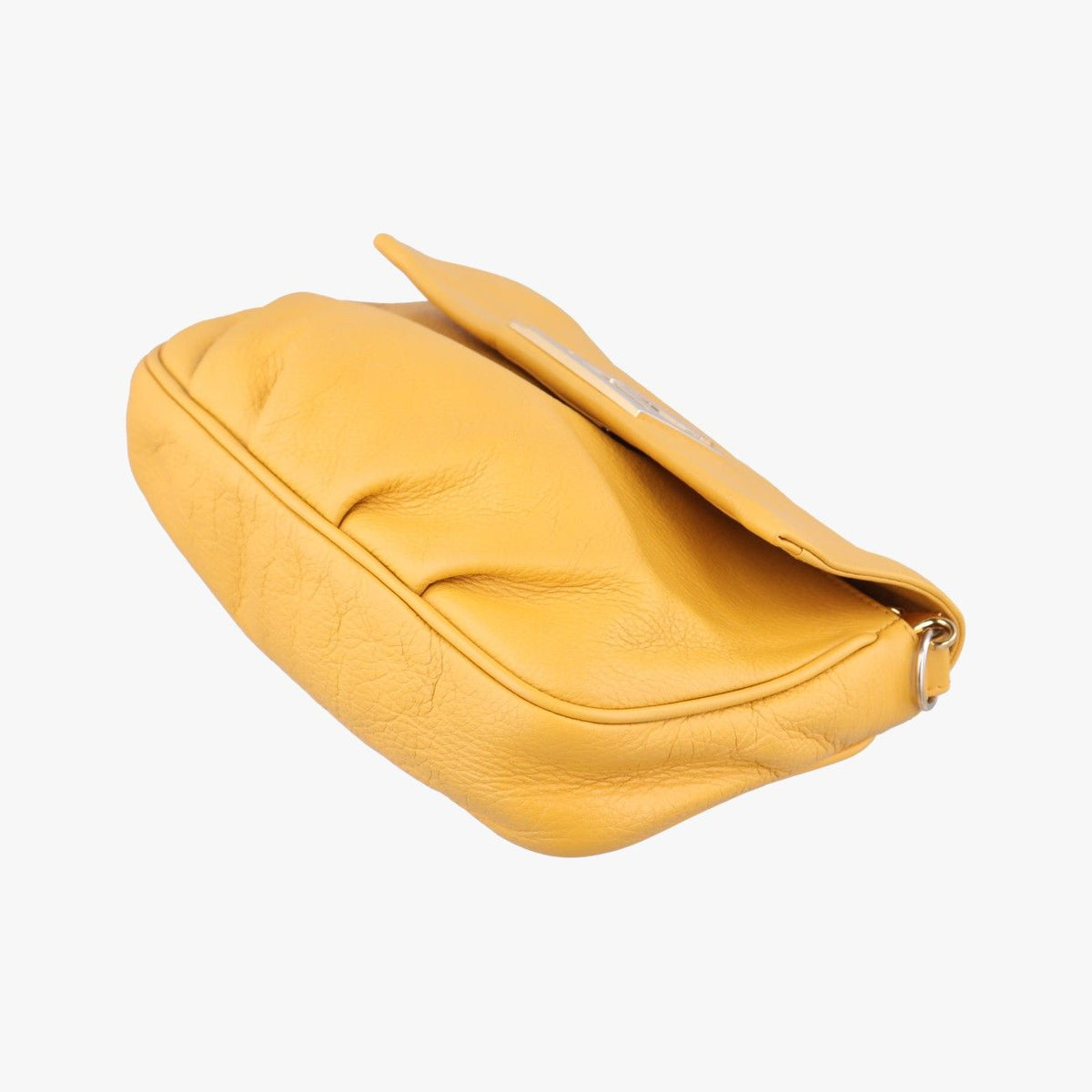 Fendi Star Pochette Yellow Leather — view 4