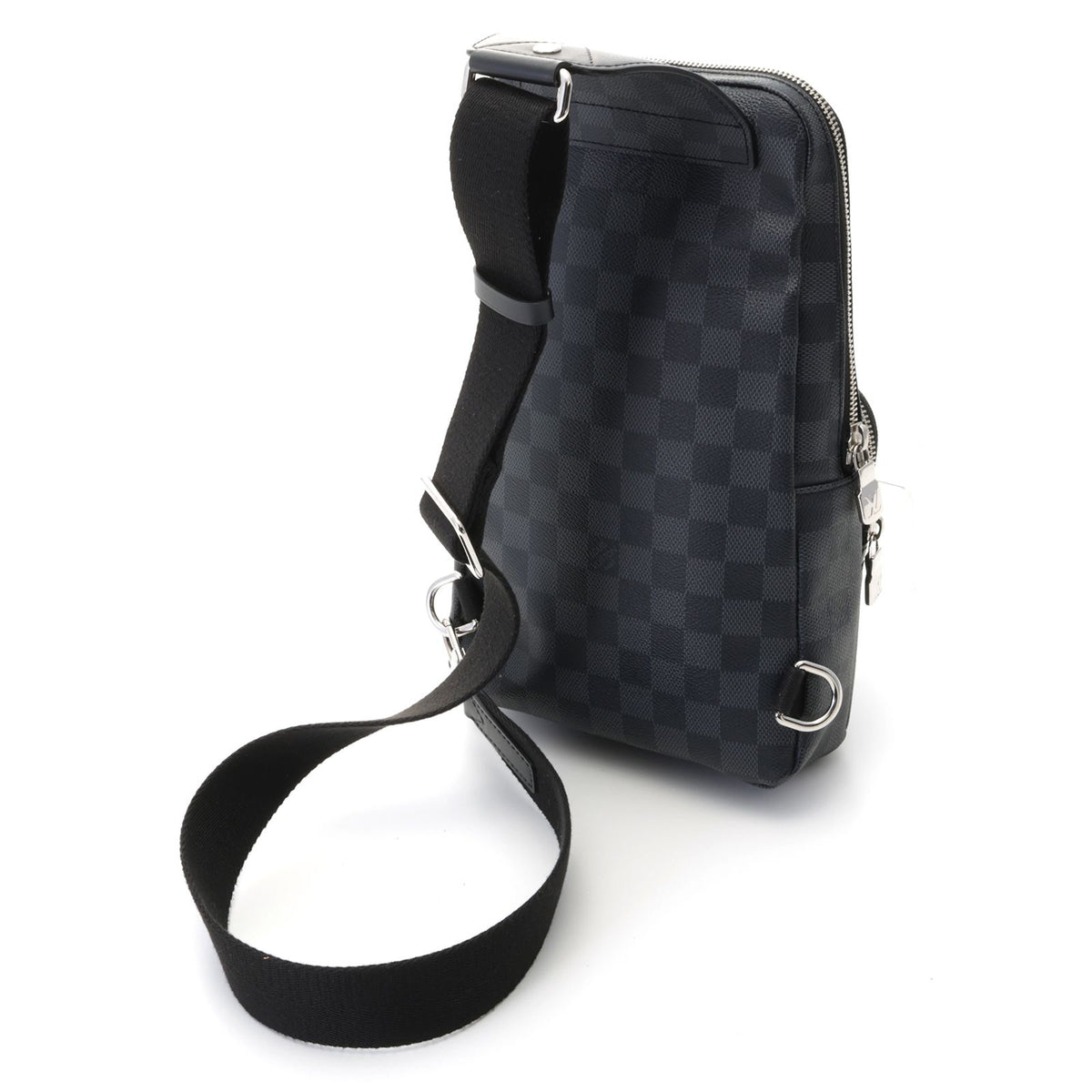 Louis Vuitton Avenue Sling Bag Damier Graphite Shoulder Canvas — view 2