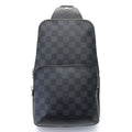 Louis Vuitton Avenue Sling Bag Damier Graphite Shoulder Canvas