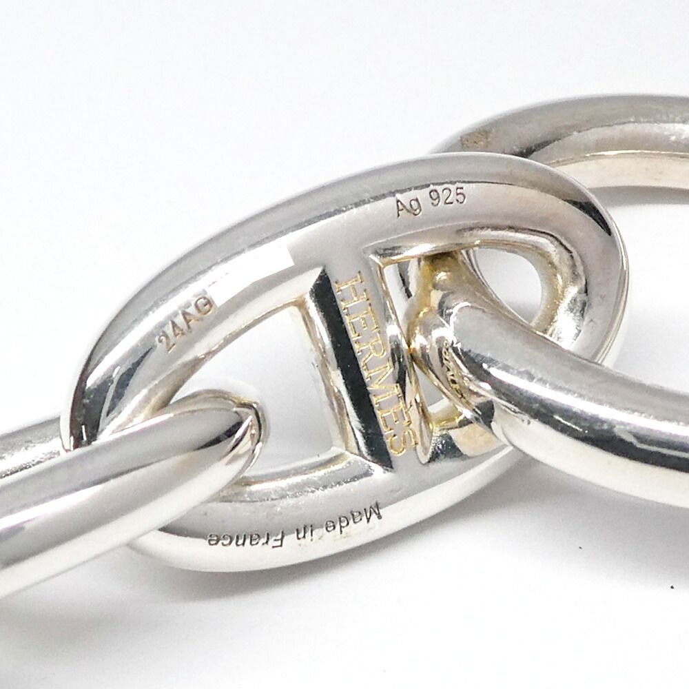 Hermes Bracelet Chaine D'ancre GM 14 Links Silver — view 6